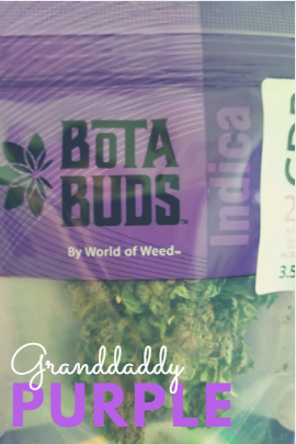 Bota Buds Granddaddy Purple Strain