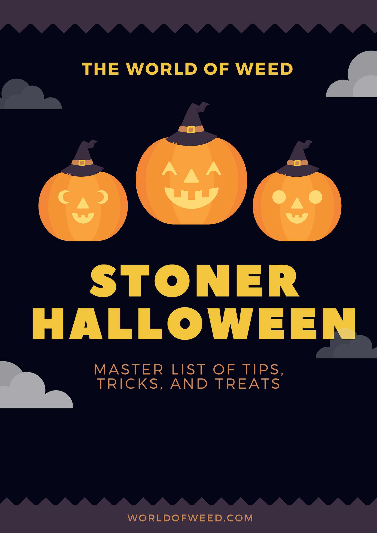 The World of Weed Master List of Stoner Halloween Tips, Tricks, and Treats