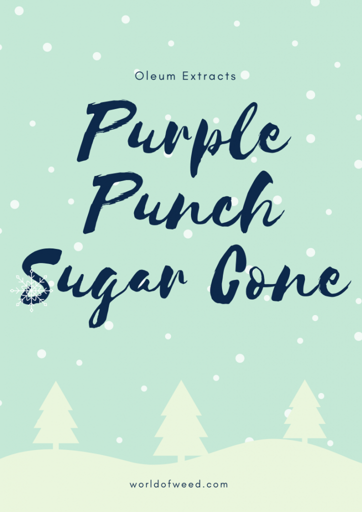 Oleum Purple Punch Sugar Cone