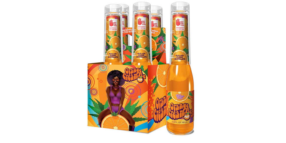 Pack of Orange Creampie sodas