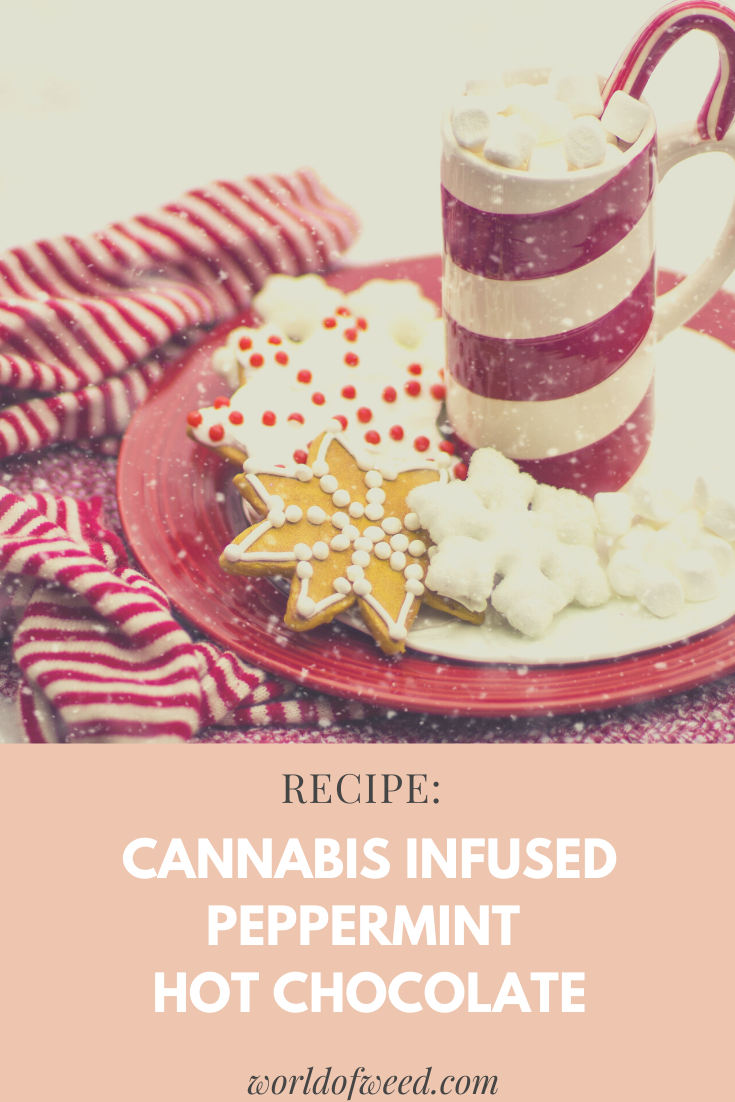 Recipe: Cannabis Infused Peppermint Hot Chocolate