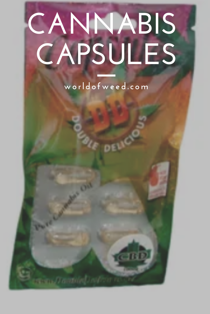 Cannabis Capsules: Simple and Effective