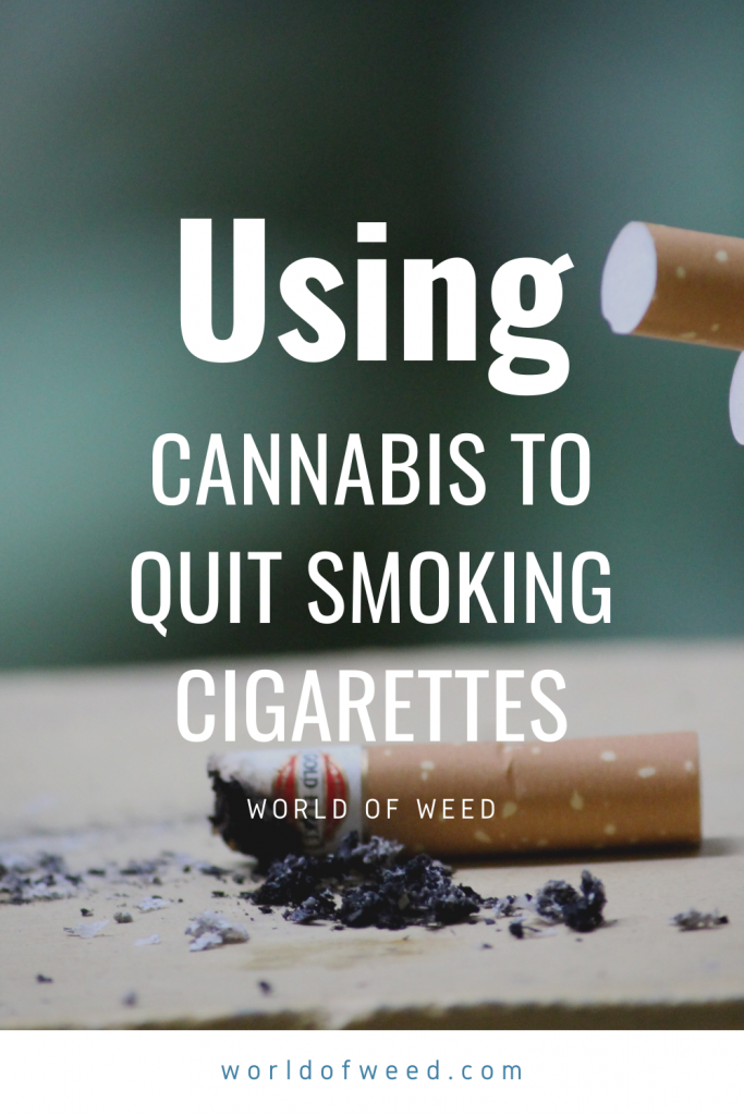 Using cannabis to quit smoking cigarettes