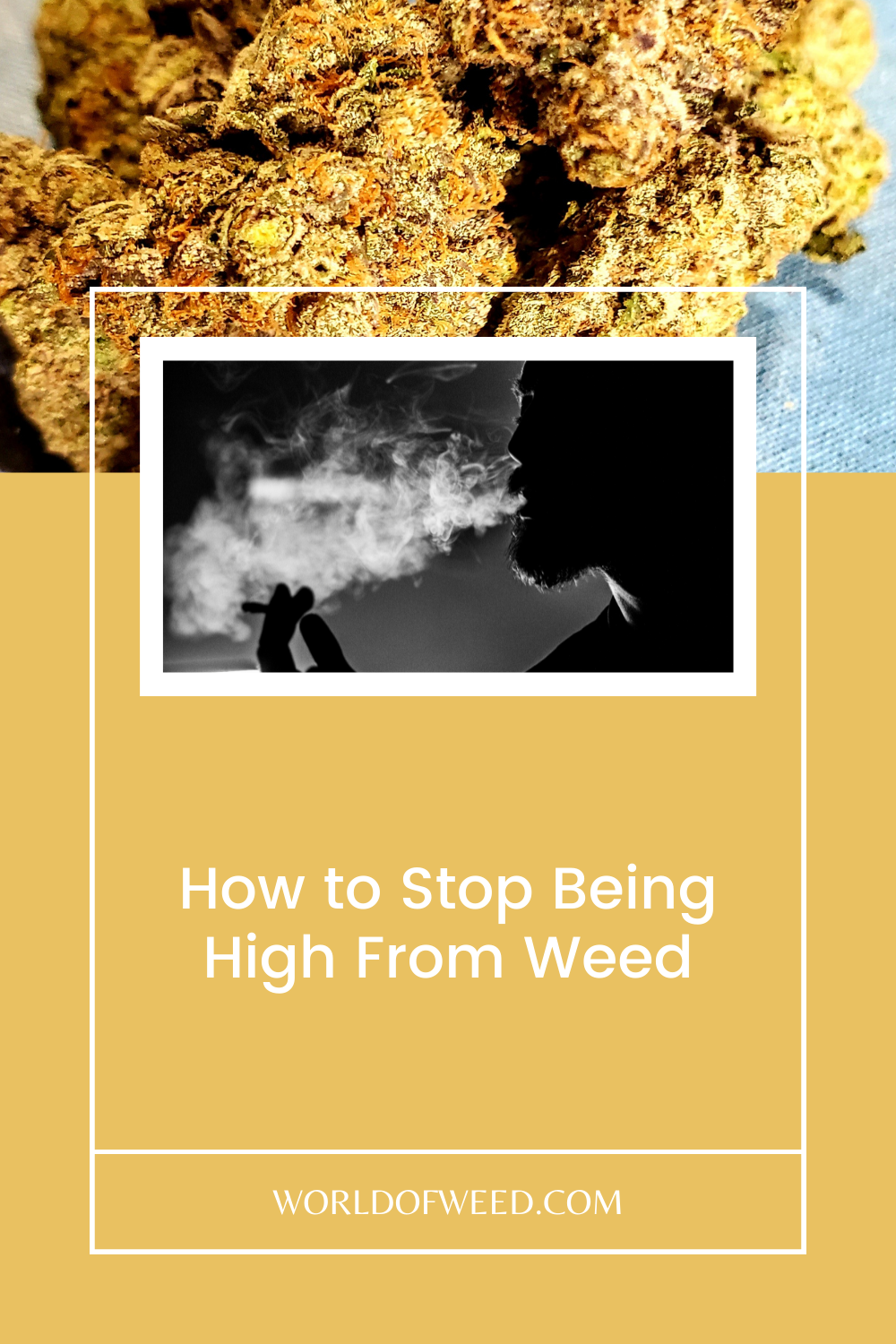 How to Stop Being High From Weed